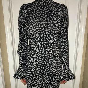 Beautiful Black and Grey Michael Kors Dress